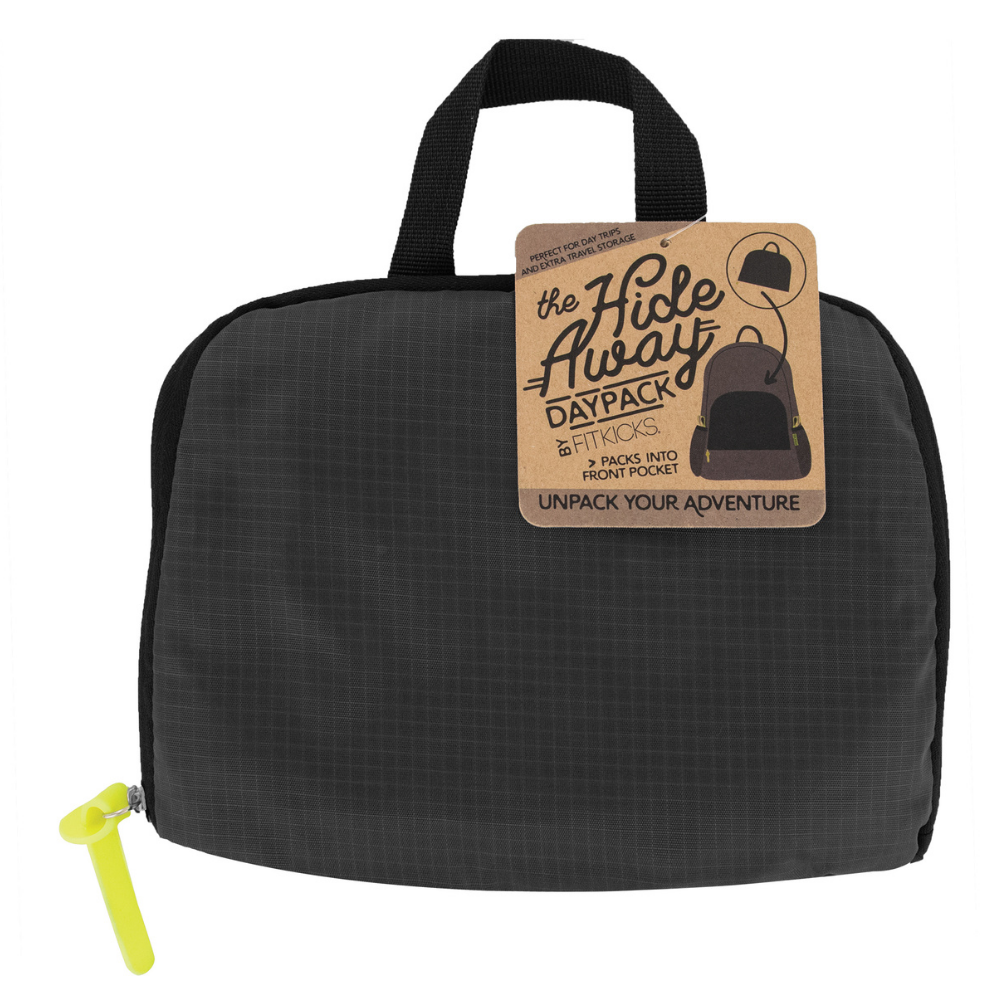 FOLDABLE DAYPACK - BLACK | FITHA-BLK