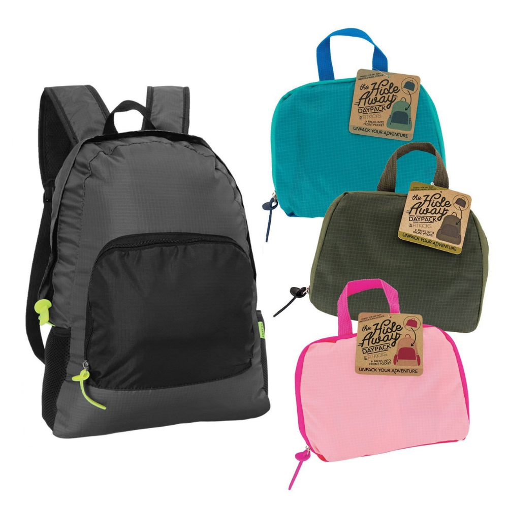 FOLDABLE DAYPACK - GREEN | FITHA-PNK