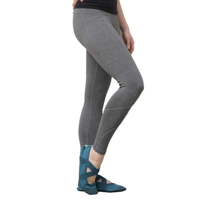 FITKICKS CROSSOVER LEGGINGS IN GRAY | FITL-GRY